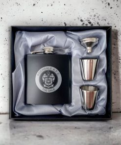 Best Seller - Rochdale Football Club Hip Flask Gift Set