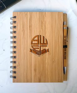 Bolton Wanderers FC - Bamboo Notepad & Bamboo Pen