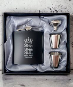 Best Seller - England Cricket - Hip Flask Gift Set