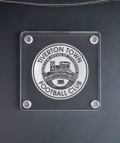 Tiverton Town FC Crest Acrylic Coaster (Single)