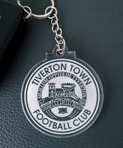 Tiverton Town FC -  Official Acrylic Crest Keyring