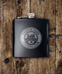 Best Seller - Tiverton Town Football Club Hip Flask