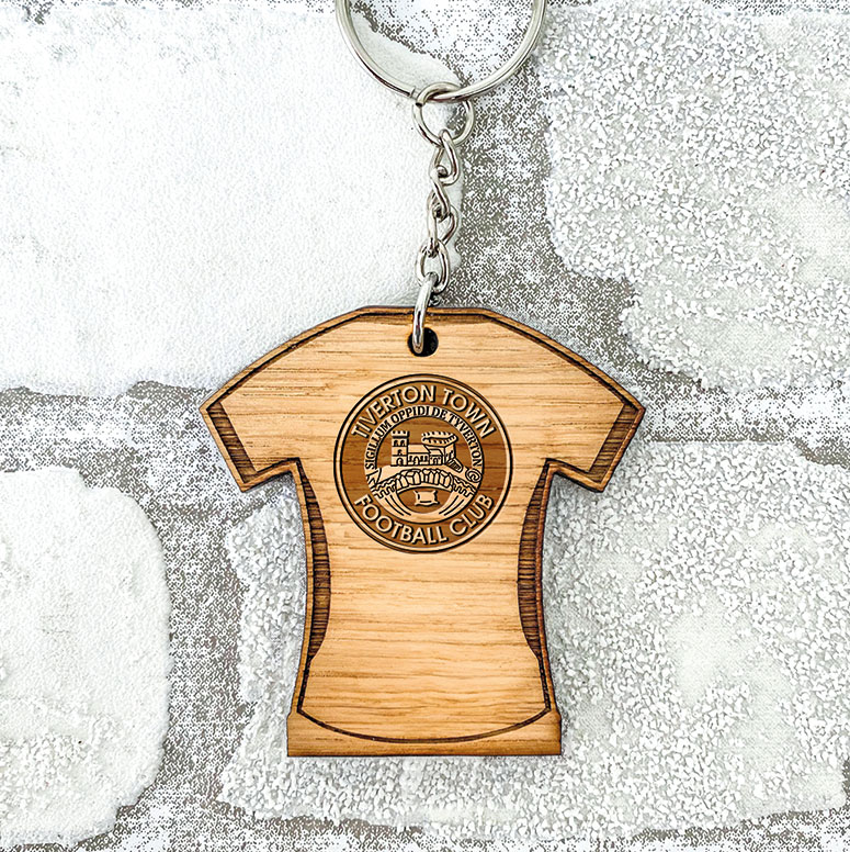 Tiverton Town Football Club - Shirt Keyring