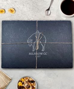 Milnrow Cricket Club - Slate Placemats Set Of 2