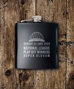 Oldham Wembley 2025 Hip Flask