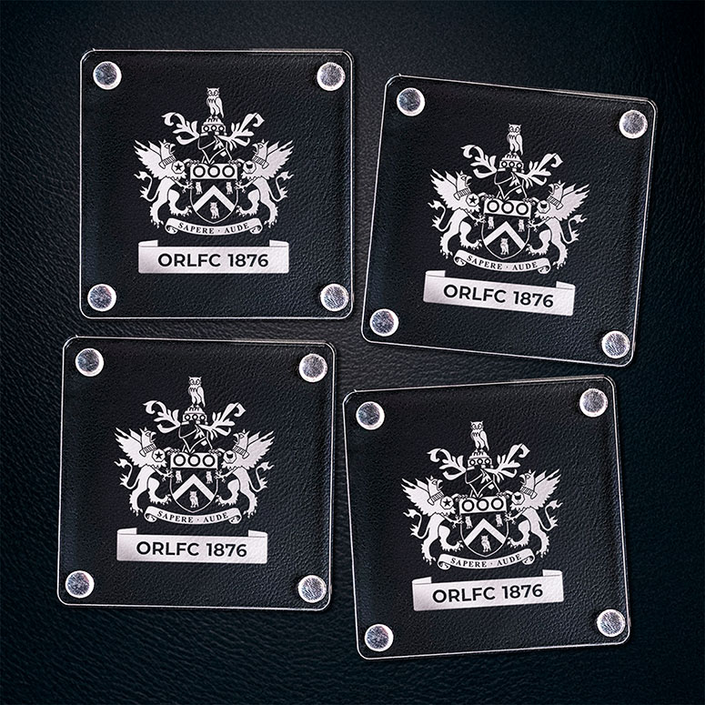 Oldham RLFC Acrylic Coaster (Set of 4)