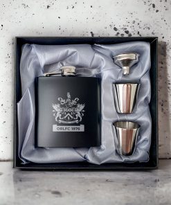 Best Seller - Oldham RLFC Hip Flask Gift Set