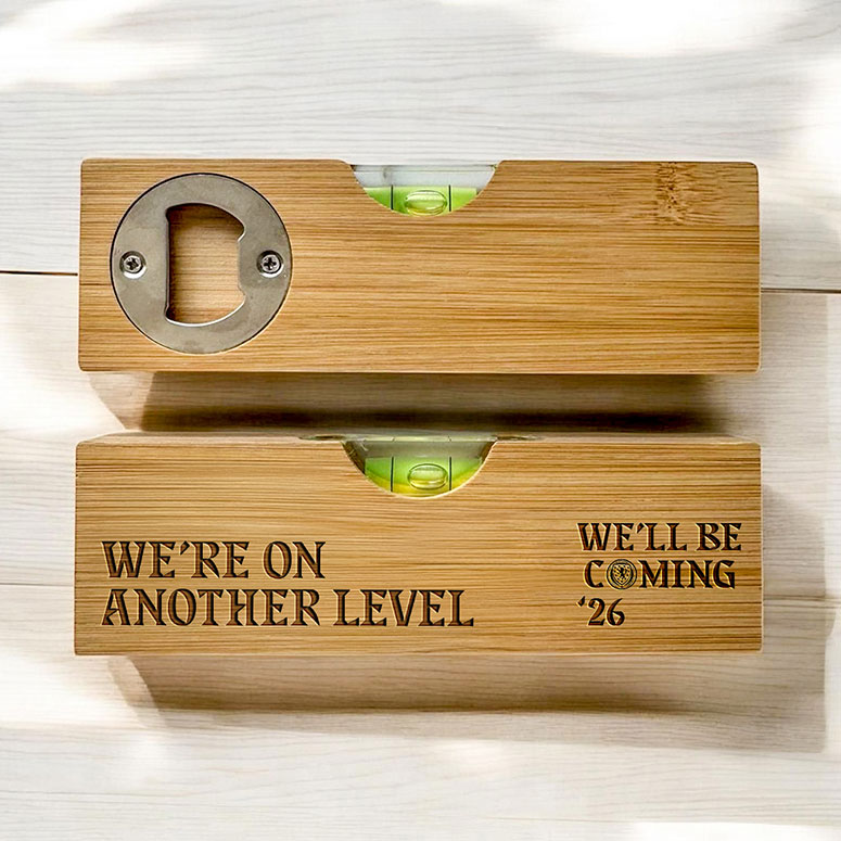 26WC Scotland National Team - World Cup 26 Spirit Level & Bottle Opener