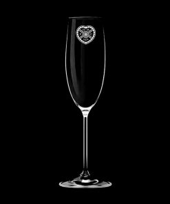 Hearts Football Club - Champagne Glass