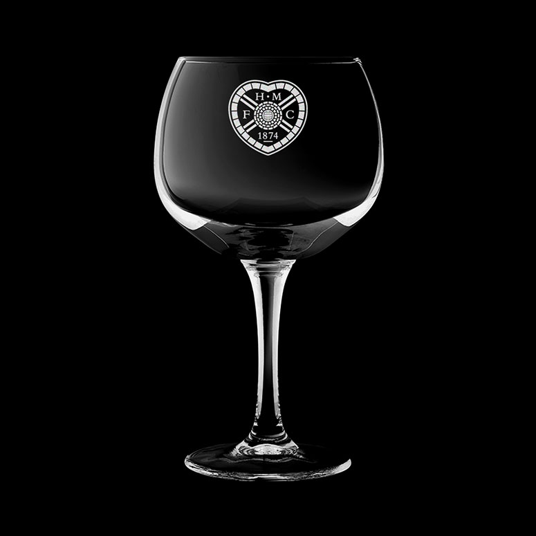 Hearts Football Club - Gin Glass