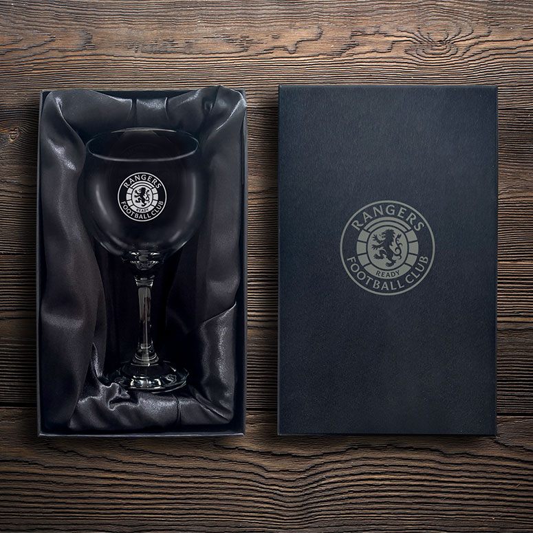 Rangers Football Club - Gin Glass In Branded Box