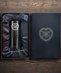 Hearts Football Club - Hi Ball Glass In Branded Box
