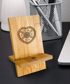 Hearts Football Club - Bamboo Phone Stand