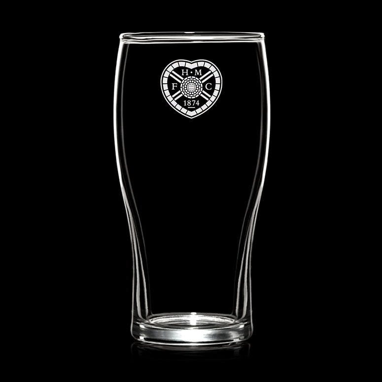 Hearts Football Club - Pint Glass