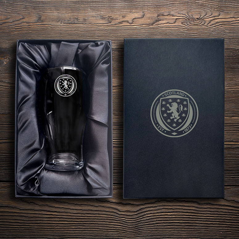 Scotland National Team - Pint Glass In Branded Box