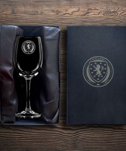 Scotland National Team - Wine Glass In Branded Box