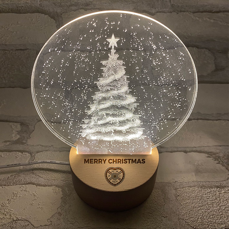Hearts Football Club - Christmas Tree Lightbox